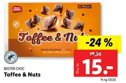 Lidl Toffee & Nuts tilbud