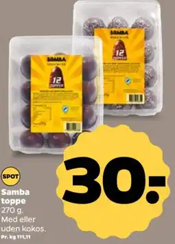 Netto Samba toppe . tilbud