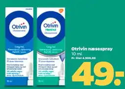 Netto Otrivin næsespray tilbud