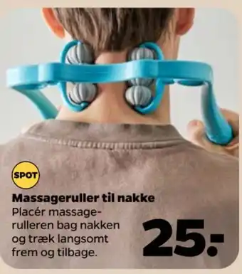 Netto Massageruller til nakke tilbud