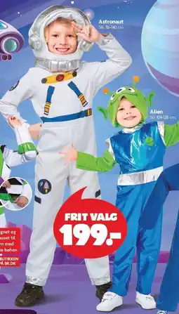 Fætter BR Astronaut eller Alien tilbud