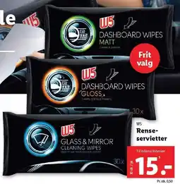 Lidl W5 Renseservietter tilbud