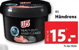 Lidl W5 Håndrens tilbud