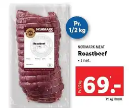 Lidl NØRMARK MEAT Roastbeef tilbud