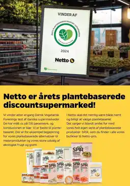 Netto Netto er årets plantebaserede discountsupermarked! tilbud