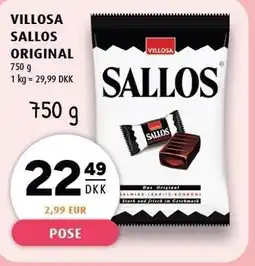 Scandinavian Park VILLOSA SALLOS ORIGINAL tilbud