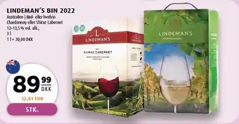 Scandinavian Park LINDEMAN'S BIN 2022 tilbud