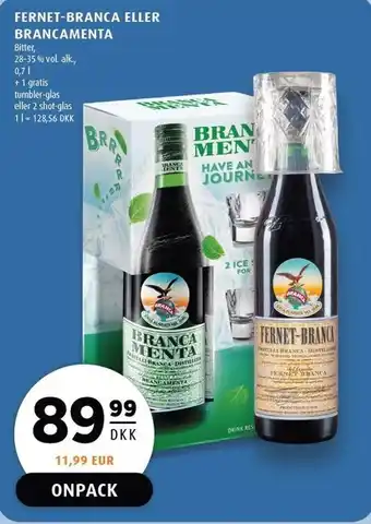 Scandinavian Park FERNET-BRANCA ELLER BRANCAMENTA tilbud