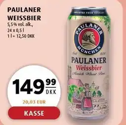 Scandinavian Park PAULANER WEISSBIER tilbud