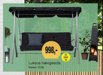 Harald Nyborg Luksus hængesofa tilbud