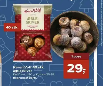 Karen Volf 40 stk. æbleskiver
