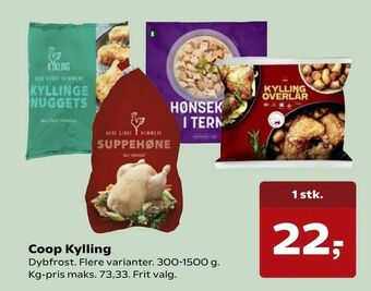 SuperBrugsen Coop Kylling tilbud