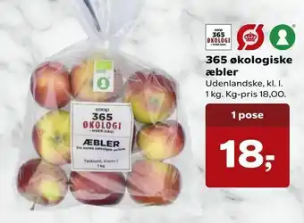 365 økologiske æbler