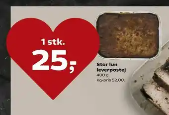 Stor lun leverpostej