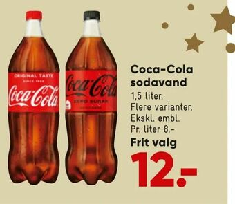 Bilka Coca-Cola sodavand tilbud