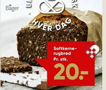 Bilka Softkernerugbrød tilbud