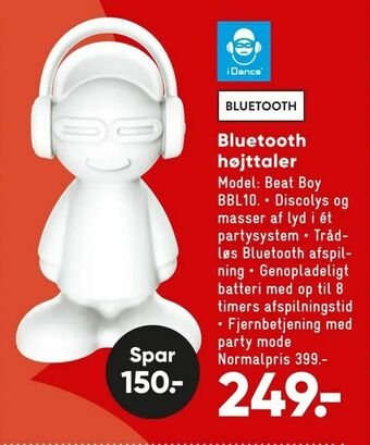 Bilka Bluetooth højttaler tilbud