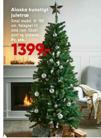Bilka Alaska kunstigt juletræ tilbud