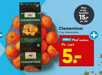 Bilka Clementiner tilbud