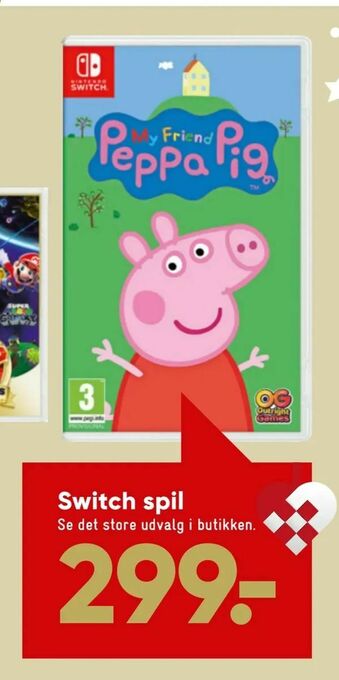 Bilka Switch spil tilbud