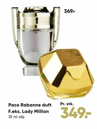 Bilka Paco Rabanne duft F.eks. Lady Million tilbud