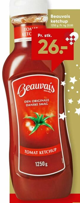 Bilka Beauvais ketchup tilbud