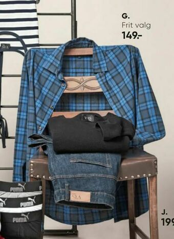 Bilka Skjorte eller strik tilbud