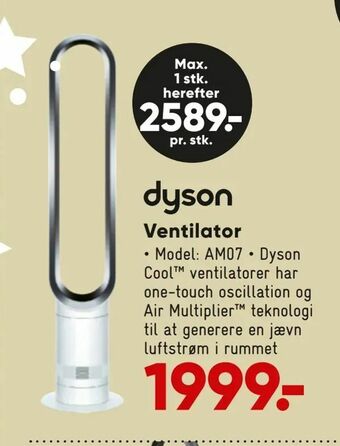 Bilka Ventilator tilbud