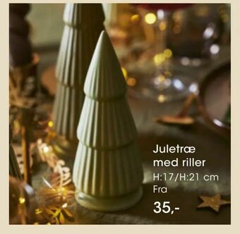 Bilka Juletræ med riller tilbud
