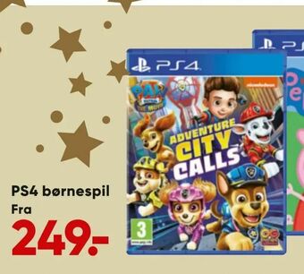 Bilka PS4 børnespil tilbud