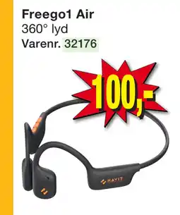 Harald Nyborg Open Ear høretelefoner tilbud