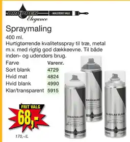 Harald Nyborg Spraymaling tilbud