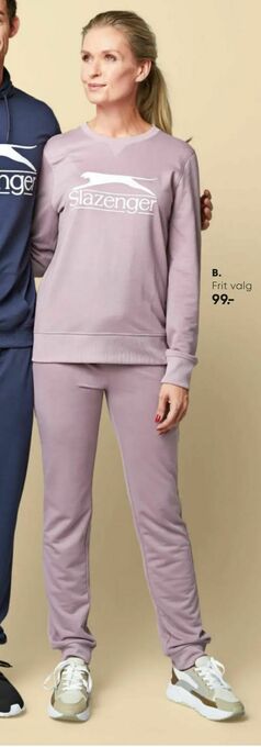 Bilka Slazenger sweatshirt eller bukser tilbud