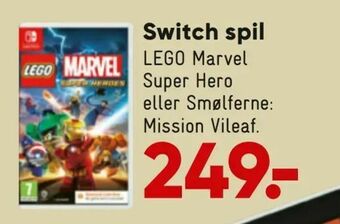 Bilka Switch spil tilbud