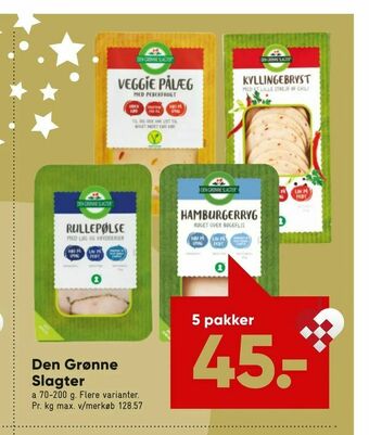 Bilka Den Grønne Slagter tilbud
