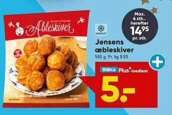 Bilka Jensens æbleskiver tilbud