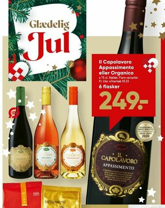 Bilka Il Capolavoro Appassimento eller Organico tilbud