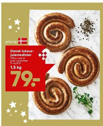 Bilka Dansk luksusjulemedister tilbud