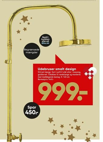 Bilka Udebruser smalt design tilbud