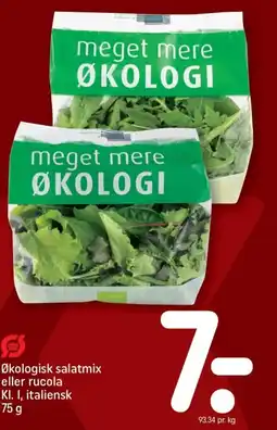 REMA 1000 Økologisk salatmix eller rucola tilbud