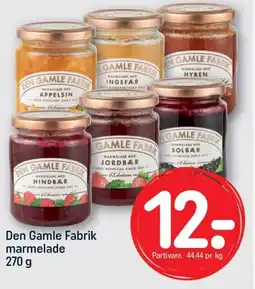 REMA 1000 Den Gamle Fabrik marmelade tilbud