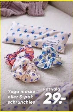 Bilka Yoga maske eller 3-pak 29- tilbud