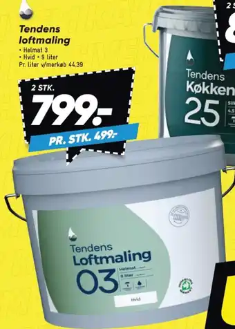 Bilka Tendens loftmaling tilbud