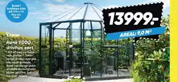Vitavia Hera 9000 drivhus sort