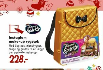 Bilka Instaglam make-up rygsæk tilbud