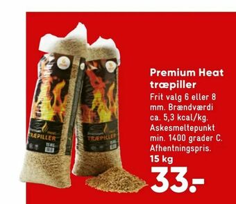 Bilka Premium Heat træpiller tilbud
