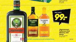 Bilka Jägermeister, Tullamore Dew Whiskey eller Honey tilbud