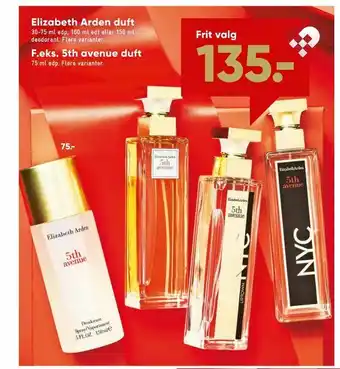 Bilka Elizabeth Arden duft tilbud