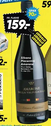 Bilka Silvano Piacentini Amarone tilbud