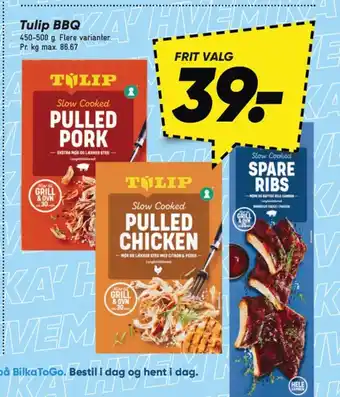 Bilka Tulip BBQ tilbud